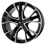 Jante ALIAJ 5X120 GMP GUNNER BLACK DIAMOND FRONTPOLIERT ET40 5/120 65.1 R20 - Poza 1 miniatura