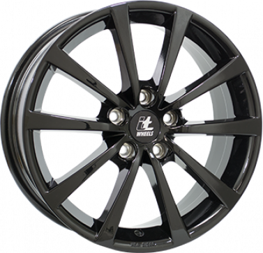 5X112 IT WHEELS ALICE Gloss Black ALIAJ 7 17