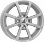 Jante ALIAJ 4X108 IT WHEELS ALISIA Silver Silver ET32 4/108 65.1 R15 - Poza 1 miniatura