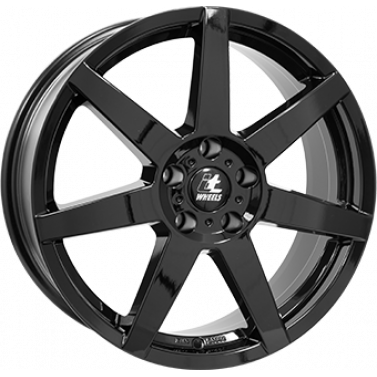 Jante ALIAJ 5X100 IT WHEELS EMILY Gloss Black Gloss Black ET40 5/100 57.1 R16 - Poza 1