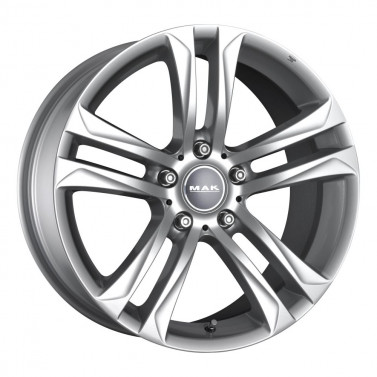 Jante ALIAJ 5X120 MAK BIMMER SILVER ET30 5/120 72.6 R20 - Poza 1