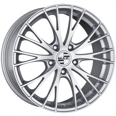 Jante ALIAJ 5X130 MAK RENNEN SILVER ET65 5/130 71.6 R19 - Poza 1