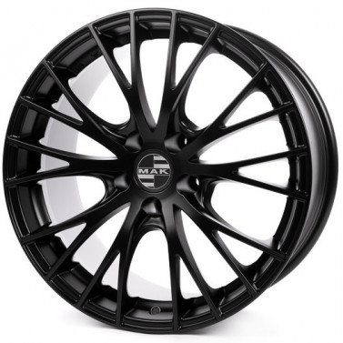 Jante ALIAJ 5X130 MAK RENNEN MAT BLACK MAT BLACK ET45 5/130 71.6 R19 - Poza 1