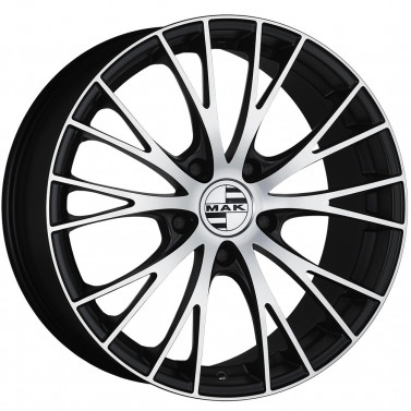 Jante ALIAJ 5X130 MAK RENNEN ICE BLACK ET45 5/130 71.6 R19 - Poza 1