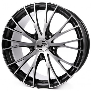 Jante ALIAJ 5X130 MAK RENNEN ICE BLACK ICE BLACK ET35 5/130 71.6 R18 - Poza 1