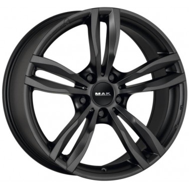 Jante ALIAJ 5X120 MAK LUFT W MAT BLACK ET44 5/120 72.6 R16 - Poza 1