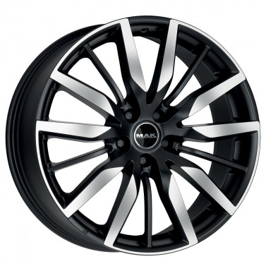 Jante ALIAJ 5X114.3 MAK BARBURY ICE BLACK ET40 5/114.3 76 R20 - Poza 1