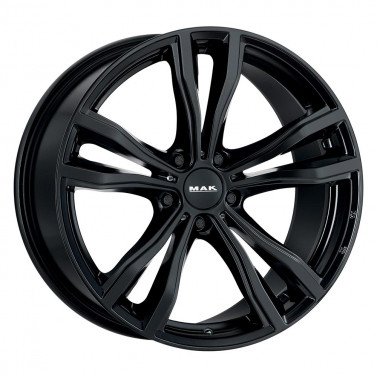 Jante ALIAJ 5X120 MAK X-MODE GLOSS BLACK ET40 5/120 74.1 R21 - Poza 1