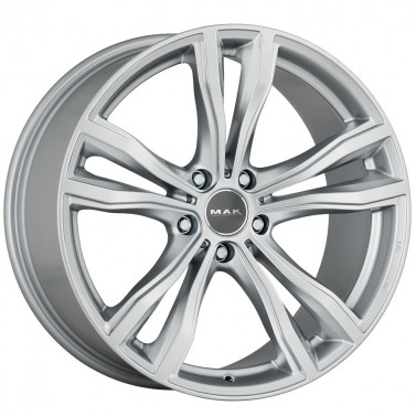 Jante ALIAJ 5X120 MAK X-MODE SILVER ET40 5/120 74.1 R21 - Poza 1