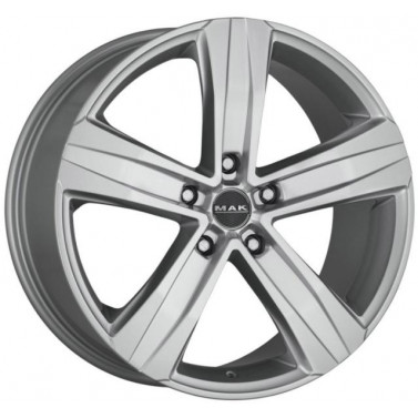 Jante ALIAJ 5X127 MAK STONE5 SILVER ET38 5/127 71.6 R18 - Poza 1