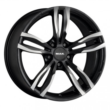 Jante ALIAJ 5X120 MAK LUFT W ICE BLACK ET34 5/120 72.6 R17 - Poza 1