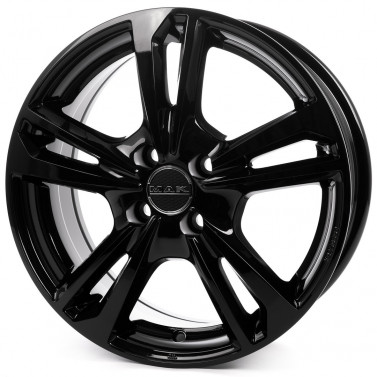 Jante ALIAJ 5X112 MAK EMBLEMA GLOSS BLACK GLOSS BLACK ET45 5/112 76 R16 - Poza 1