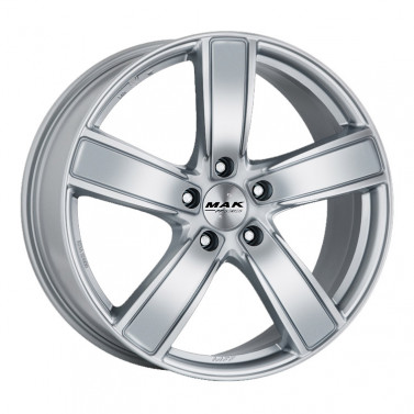 Jante ALIAJ 5X130 MAK TURISMO-D-FF SILVER ET58 5/130 71.6 R21 - Poza 1