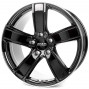 Jante ALIAJ 5X130 MAK TURISMO-FF GLOSS BLACK MIRROR RING GLOSS BLACK MIRROR RING ET71 5/130 71.6 R21 - Poza 1 miniatura