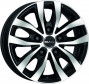 Jante ALIAJ 5X120 MAK LOAD5 ICE BLACK ET60 5/120 65.1 R17 - Poza 1 miniatura