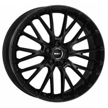 Jante ALIAJ 5X130 MAK SPECIALE-D GLOSS BLACK ET61 5/130 71.6 R22 - Poza 1