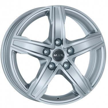 Jante ALIAJ 5X130 MAK KING5 SILVER ET55 5/130 78.1 R16 - Poza 1