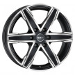 Jante ALIAJ 6X114.3 MAK KING6 ICE BLACK ET45 6/114.3 66.1 miniatura