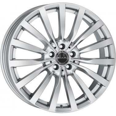 Jante ALIAJ 5X112 MAK KRONE SILVER ET50 5/112 66.6 R18 - Poza 1