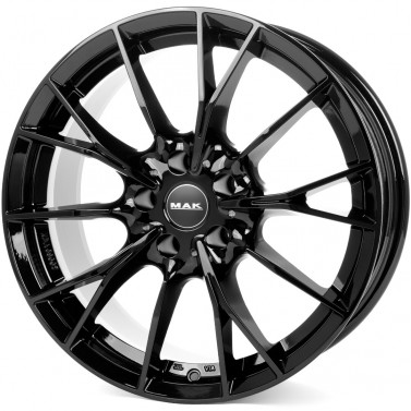 5X112 MAK FABRIK GLOSS BLACK ALIAJ 8.5 19