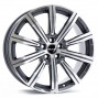 Jante ALIAJ 5X120 MAK BIRMINGHAM GUN MET-MIRROR FACE ET43 5/120 72.6 R20 - Poza 1 miniatura