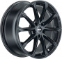 Jante ALIAJ 4X100 MAK DAVINCI GLOSS BLACK ET50 4/100 56.1 R16 - Poza 1 miniatura