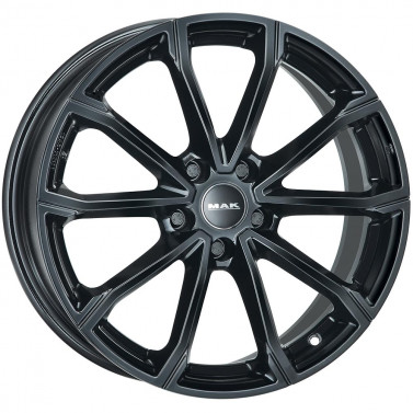 Jante ALIAJ 5X112 MAK DAVINCI GLOSS BLACK ET51 5/112 57.1 R18 - Poza 1