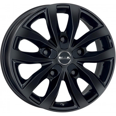 Jante ALIAJ 5X118 MAK LOAD 5 GLOSS BLACK ET55 5/118 71.1 R15 - Poza 1