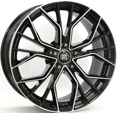 5X112 MILLE MIGLIA 1020 Gloss Black / Polished ALIAJ 8.5 19