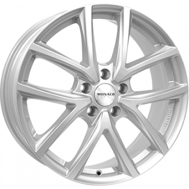 Jante ALIAJ 5X114 MONACO WHEELS 2 CL2 Silver Silver ET40 5/114 66.1 R16 - Poza 1