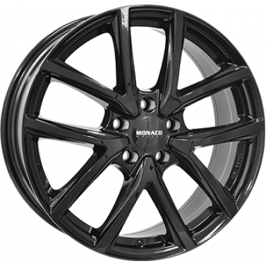 Jante ALIAJ 5X114 MONACO WHEELS 2 CL2 Gloss Black Gloss Black ET40 5/114 66.1 R16 - Poza 1