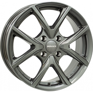 Jante ALIAJ 4X100 MONACO WHEELS 2 CL2 Anthracite Dark Anthracite Dark ET40 4/100 63.3 R16 - Poza 1