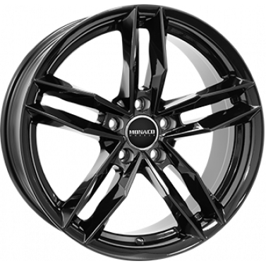 Jante ALIAJ 5X112 MONACO WHEELS RR8M Gloss Black Gloss Black ET30 5/112 66.5 R19 - Poza 1