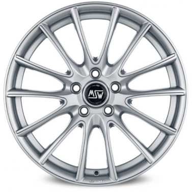 Jante ALIAJ 4X108 MSW MSW 86 FULL SILVERLVER ET25 4/108 65.06 R16 - Poza 1