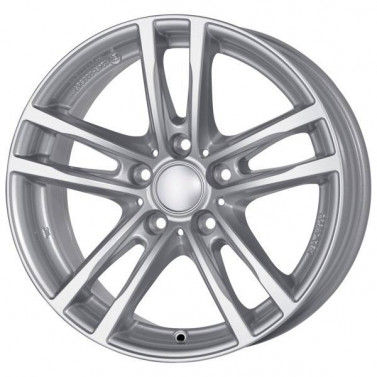 Jante ALIAJ 5X120 RIAL X10 POLAR-SILBER LACKIERT ET40 5/120 72.6 R16 - Poza 1