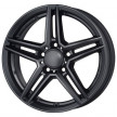 Jante ALIAJ 5X112 RIAL M10 RACING-SCHWARZ MATTLACKIERT ET38 5/112 66.5 miniatura