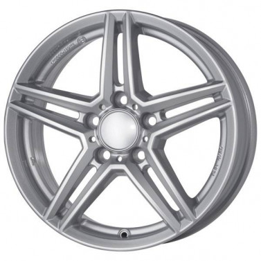 Jante ALIAJ 5X112 RIAL M10 POLARSILVERLBER ET49 5/112 66.50 R17 - Poza 1