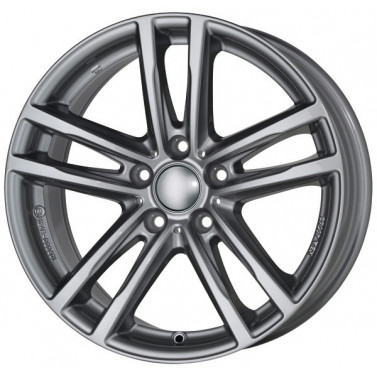 Jante ALIAJ 5X112 RIAL X10 METAL-GREY LACKIERT ET47 5/112 66.5 R19 - Poza 1