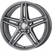 Jante ALIAJ 5X112 RIAL M10 METAL-GREY LACKIERT ET25 5/112 66.5 miniatura