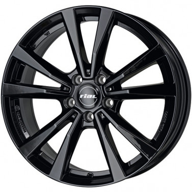 5X112 RIAL M12 DIAMANT-SCHWARZ ALIAJ 8 19