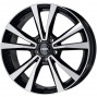 Jante ALIAJ 5X112 RIAL M12X DIAMANT-SCHW FPOL FRONTPOLIERT ET48 5/112 66.5 R20 - Poza 1 miniatura