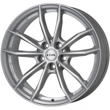 Jante ALIAJ 5X112 RIAL X12 POLAR-SILBER LACKIERT ET52 5/112 66.5 R16 - Poza 1