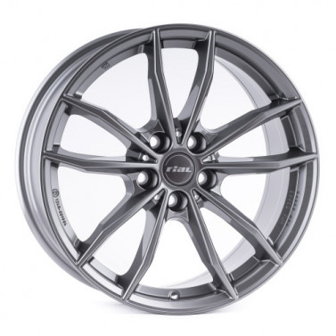 Jante ALIAJ 5X112 RIAL X12 METALGREY ET40 5/112 57.10 R17 - Poza 1