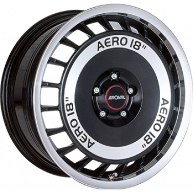 Jante ALIAJ 5X120 RONAL R50 AERO SCHWARZ FRONTK ET50 5/120 65.10 R18 - Poza 1