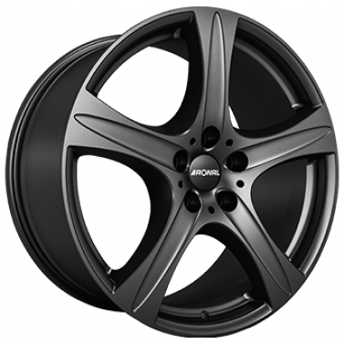 Jante ALIAJ 5X120 RONAL R55 SUV Dull Black ET45 5/120 82 R18 - Poza 1