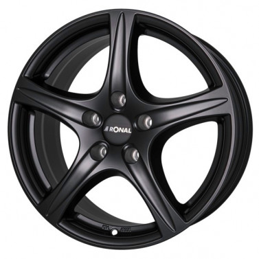 Jante ALIAJ 5X112 RONAL R56 MATTSCHWARZ ET35 5/112 76.00 R18 - Poza 1