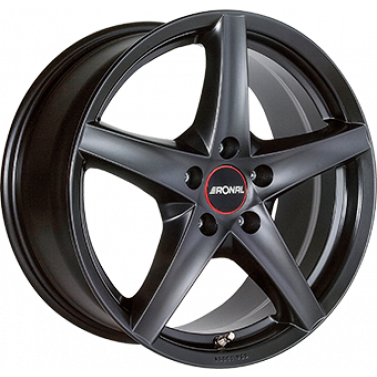 Jante ALIAJ 5X100 RONAL R41 Dull Black ET38 5/100 68 R16 - Poza 1