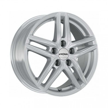 Jante ALIAJ 5X108 RONAL R65 SILVERLBER ET45 5/108 76.00 R18 - Poza 1