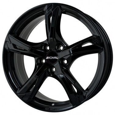 Jante ALIAJ 5X112 RONAL R62 JETBLACK LACKIERT ET45 5/112 76 R18 - Poza 1