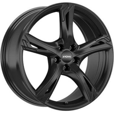 Jante ALIAJ 5X120 RONAL R62 Gloss Black ET42 5/120 82 R18 - Poza 1